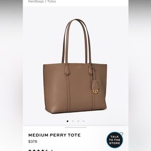 Tory Burch medium Perry tote purse (discontinued color)